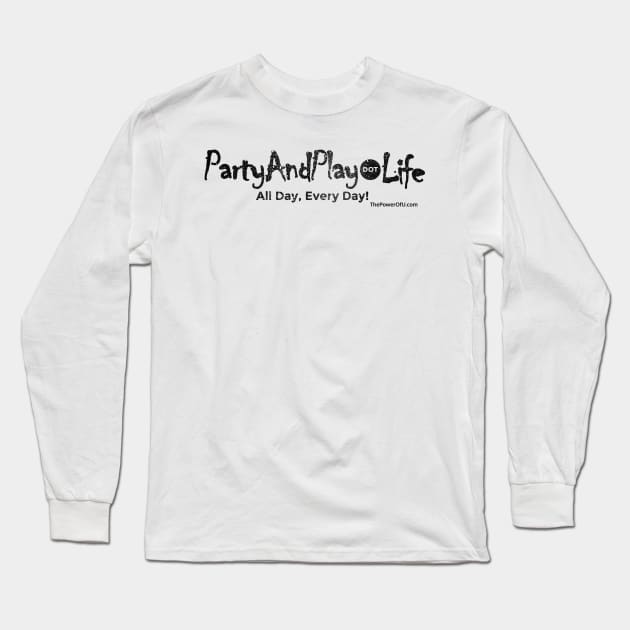 PartyAndPlay Dot Life Long Sleeve T-Shirt by ThePowerOfU